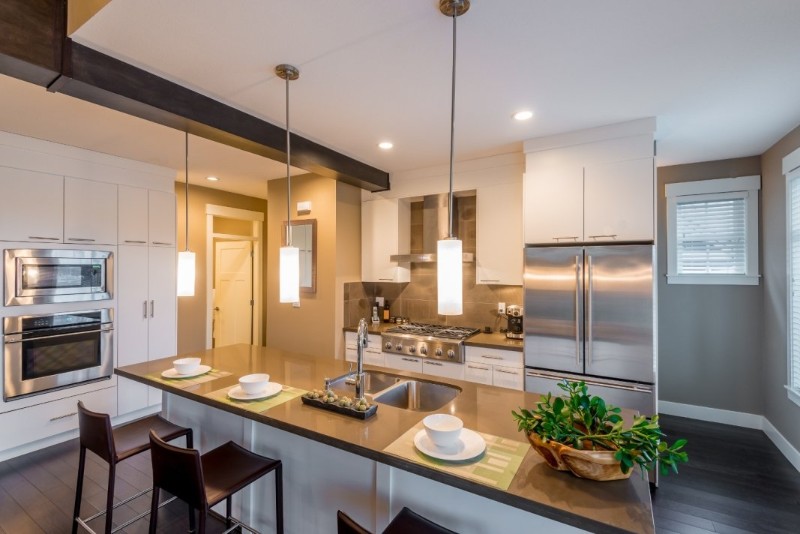 A modern fitted kitchen